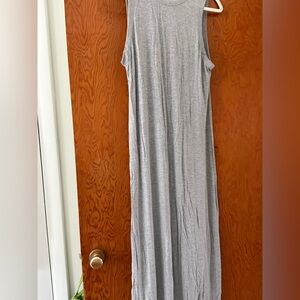 Premise Heather Gray Sleeveless Maxi Dress